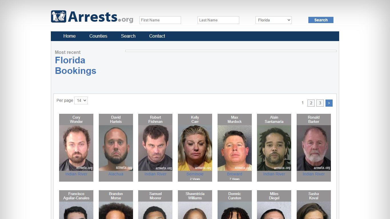 Search Florida Florida Jail Arrest Records